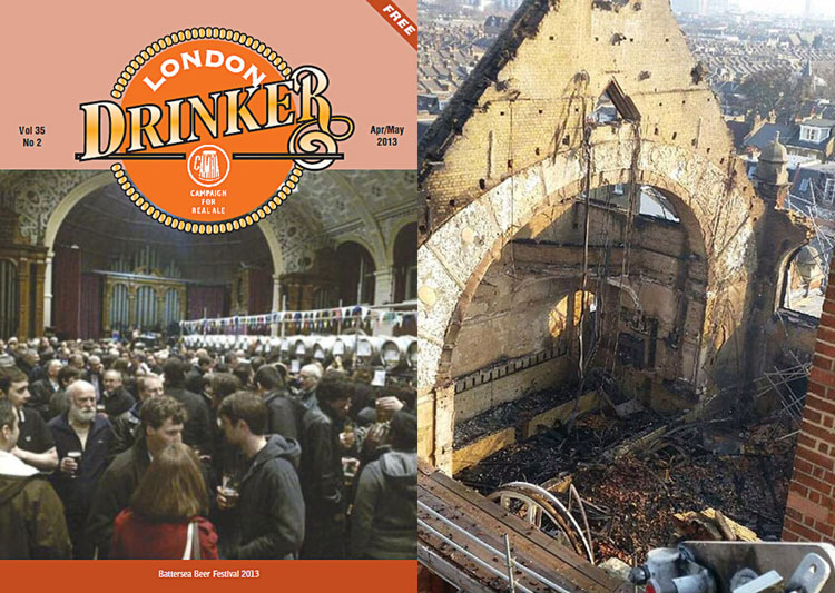 BAC roof ablaze 2015-03-13