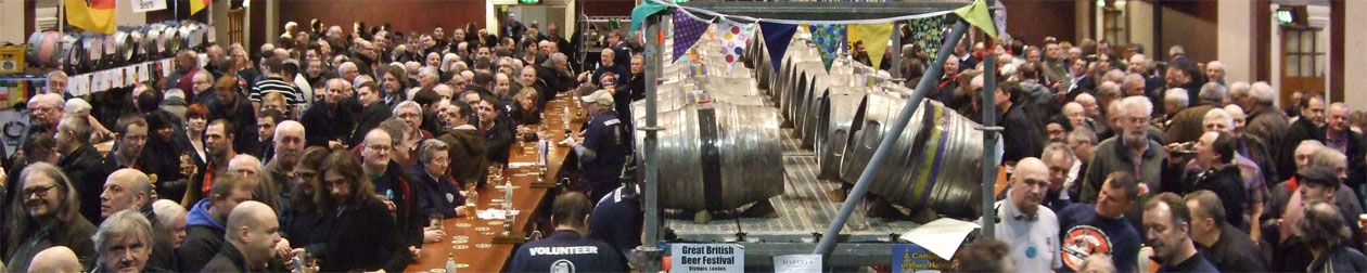 main hall at Battersea Beer Festival 2013